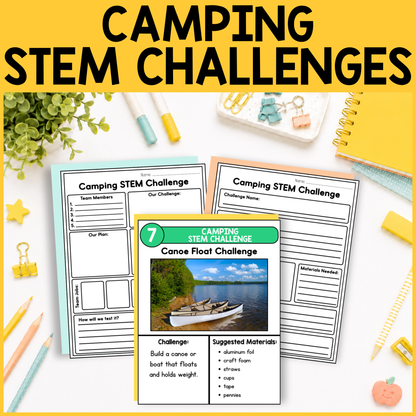 Camping STEM Challenges