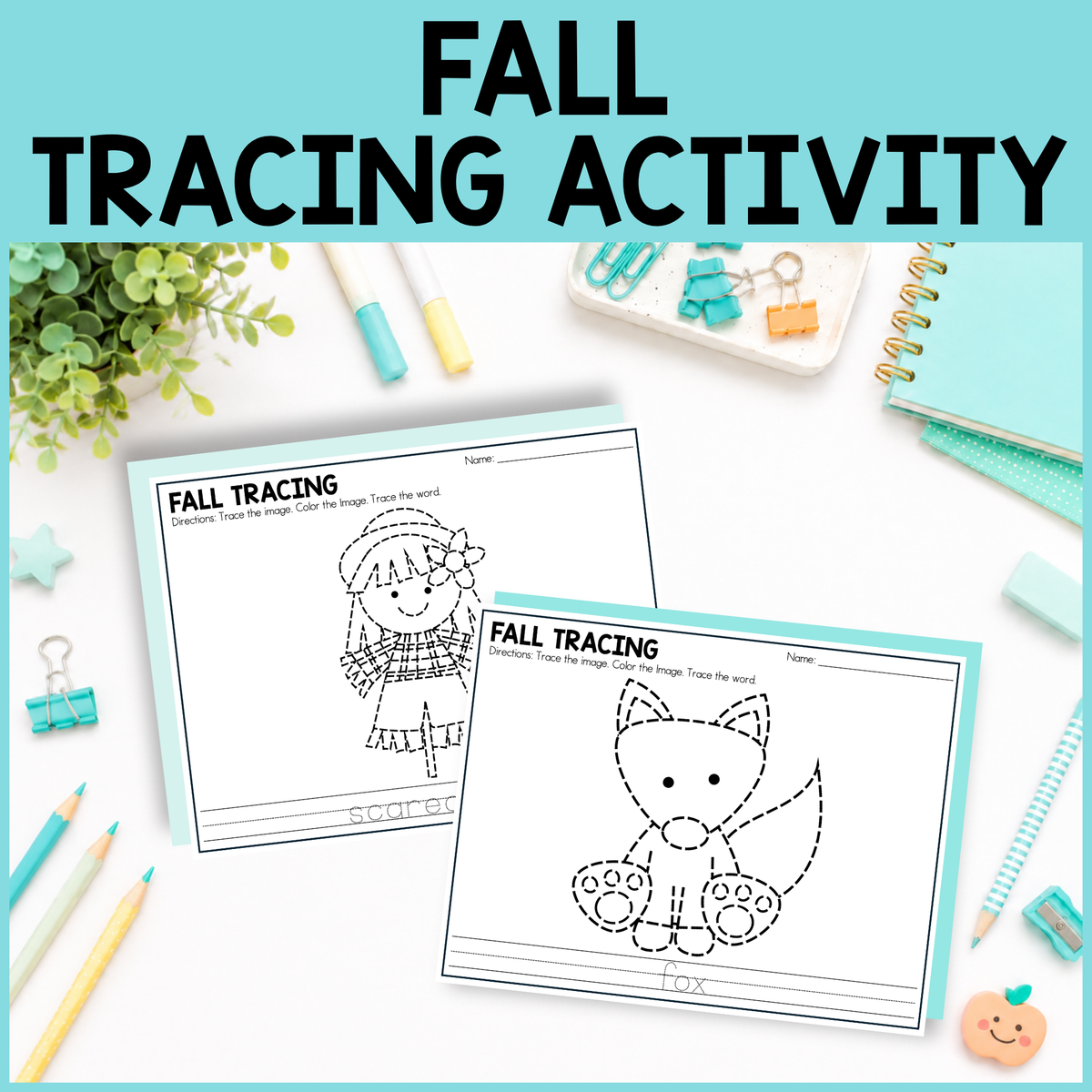 Fall Tracing Activity