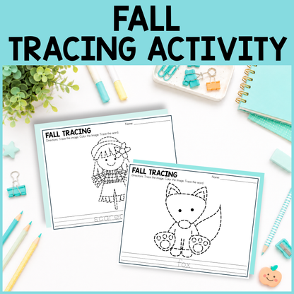 Fall Tracing Activity