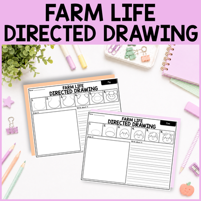 Farm Directed Drawing