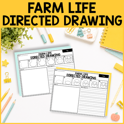 Farm Directed Drawing