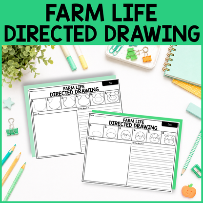 Farm Directed Drawing