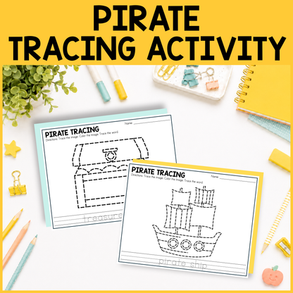 Pirate Tracing Activity