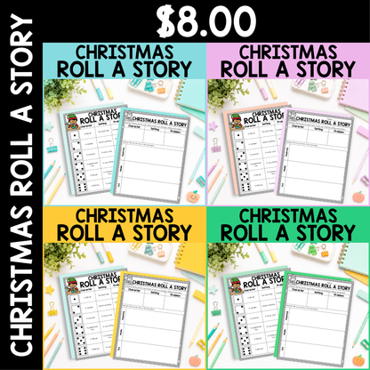 Christmas Roll a Story