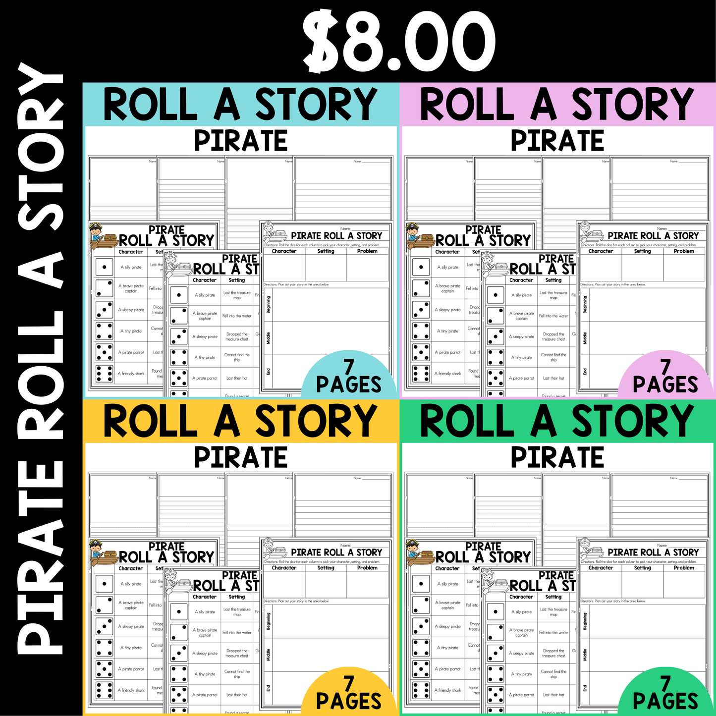 Pirates Roll a Story