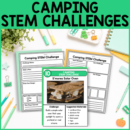 Camping STEM Challenges