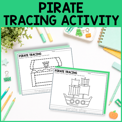 Pirate Tracing Activity