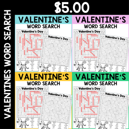 Valentine's Day Word Search