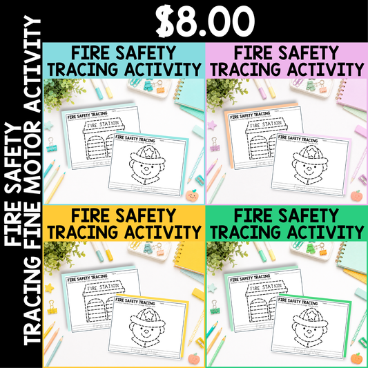 Fire Safety Tracing Activity