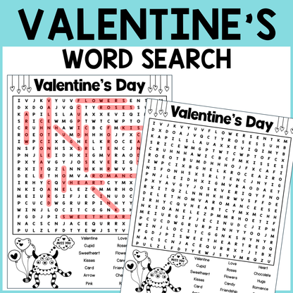 Valentine's Day Word Search