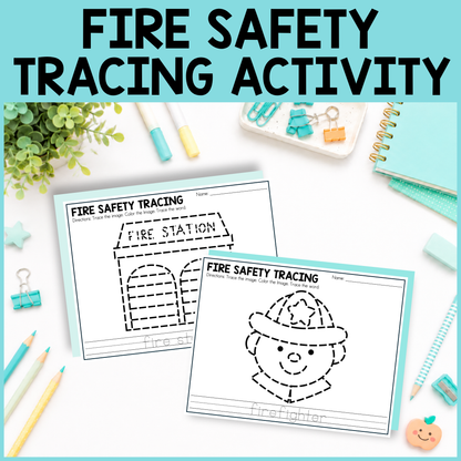 Fire Safety Tracing Activity