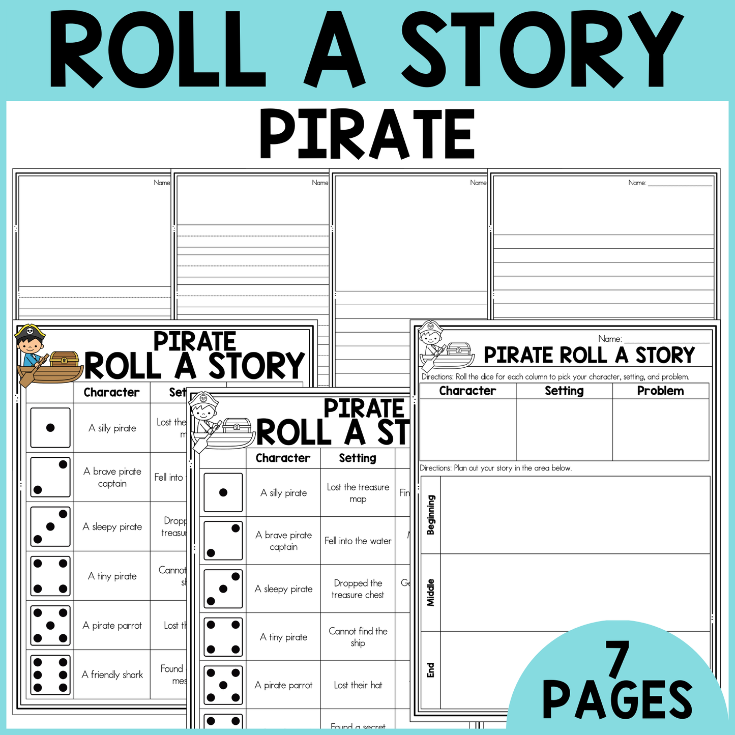 Pirates Roll a Story