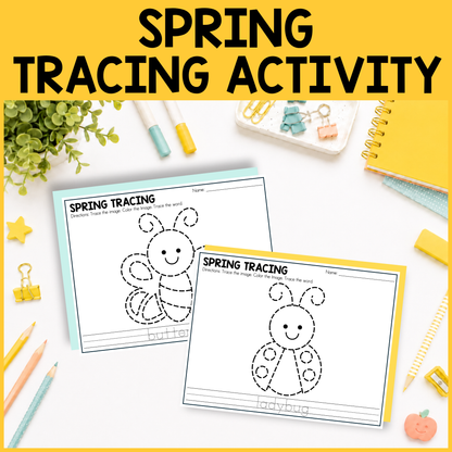 Spring Tracing Activity