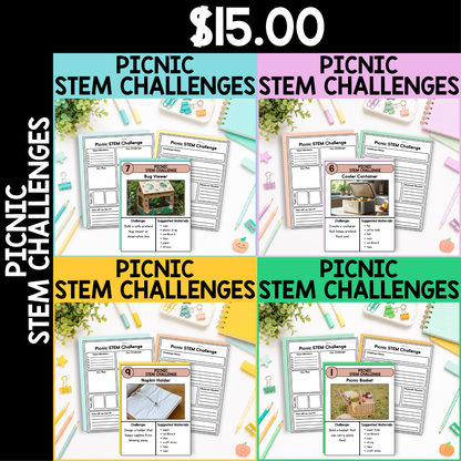 Picnic STEM Challenges