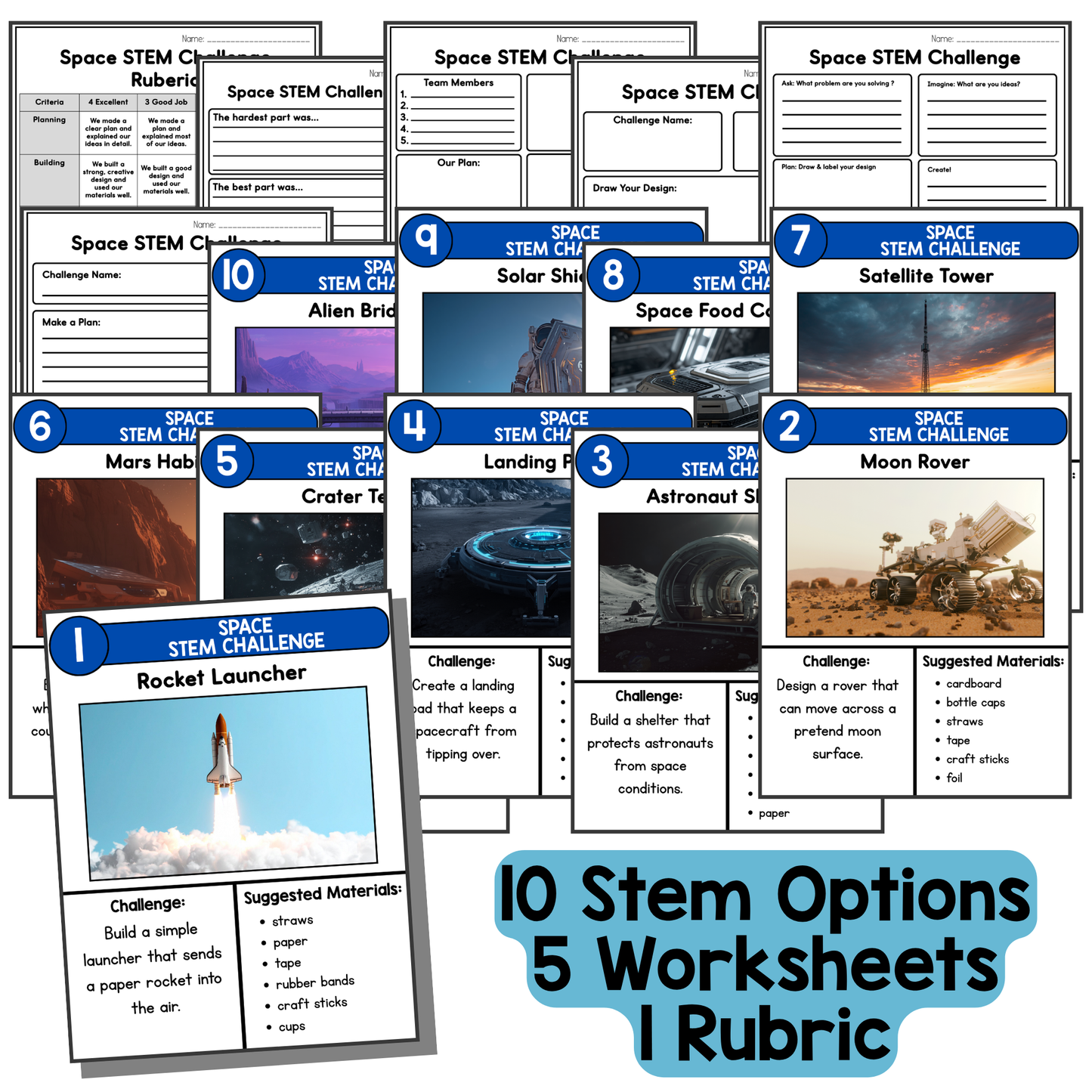 Space STEM Challenges