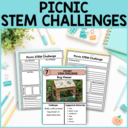 Picnic STEM Challenges