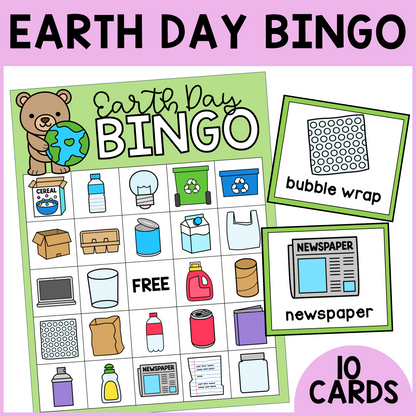 Earth Day Bingo
