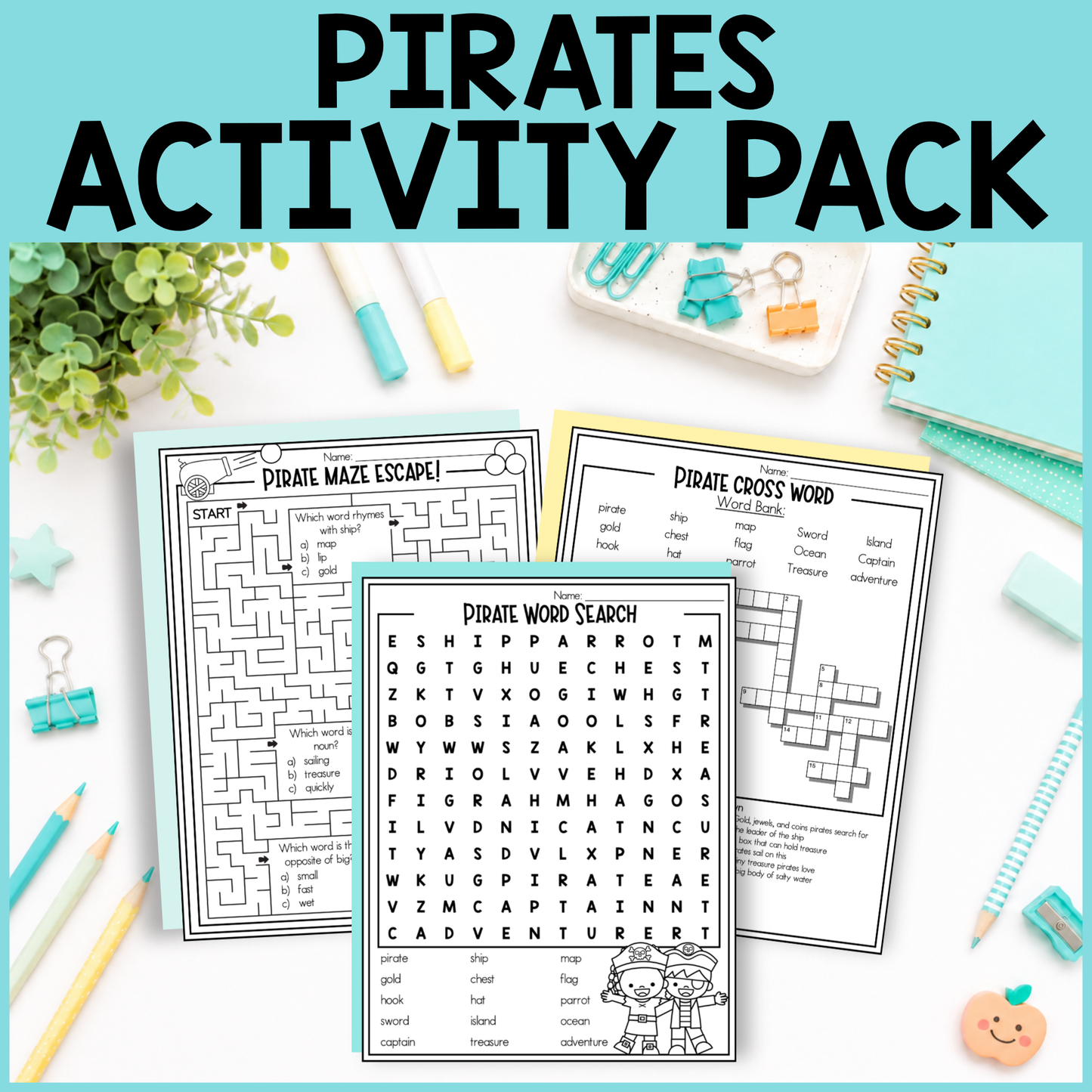 Pirates Activity Pack