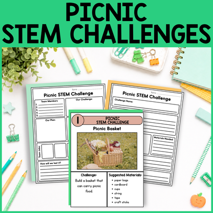 Picnic STEM Challenges