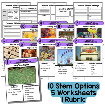 Carnival STEM Challenges