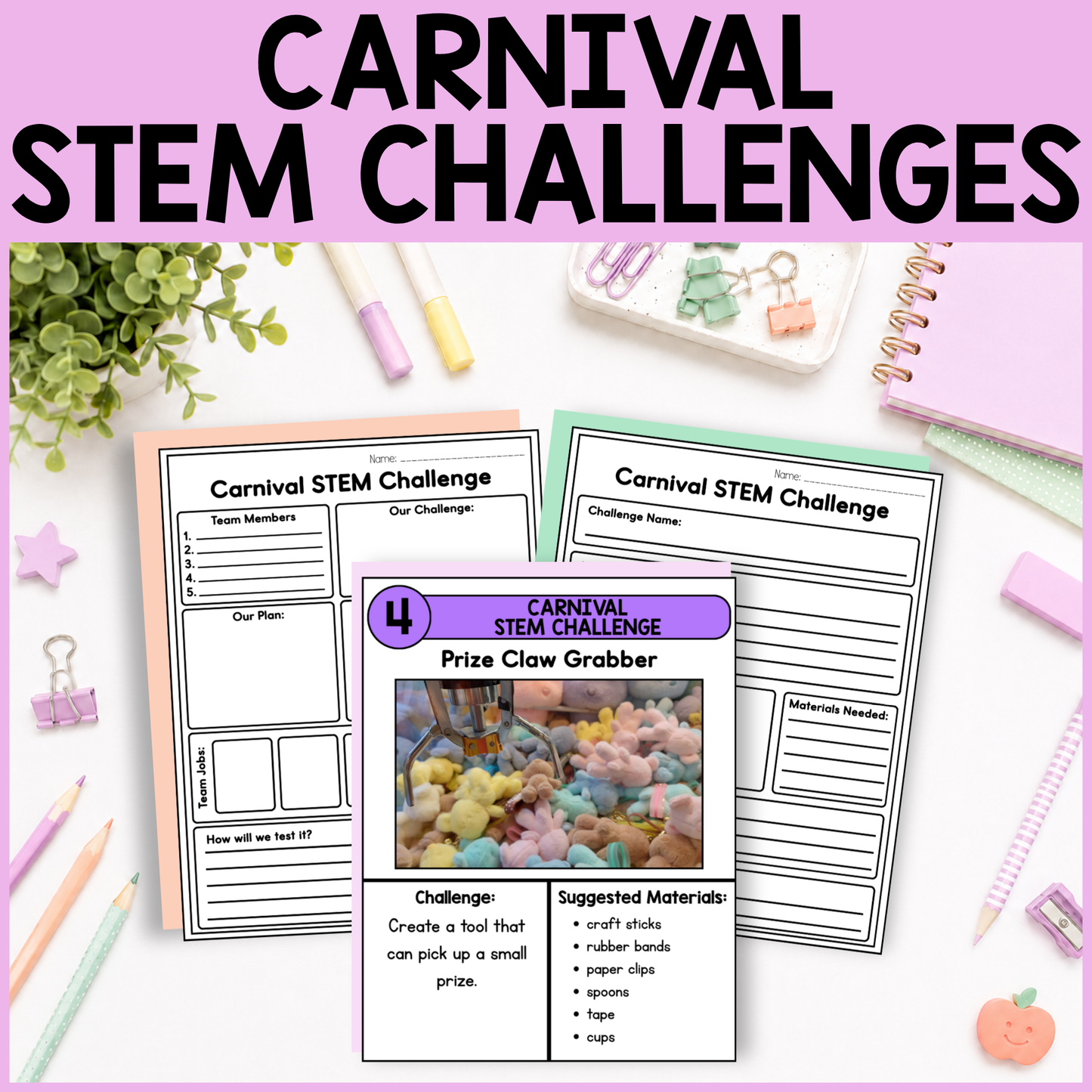 Carnival STEM Challenges