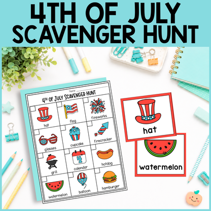 4th of July Scavenger Hunt