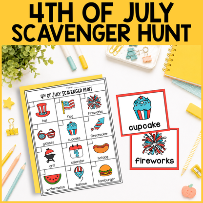 4th of July Scavenger Hunt