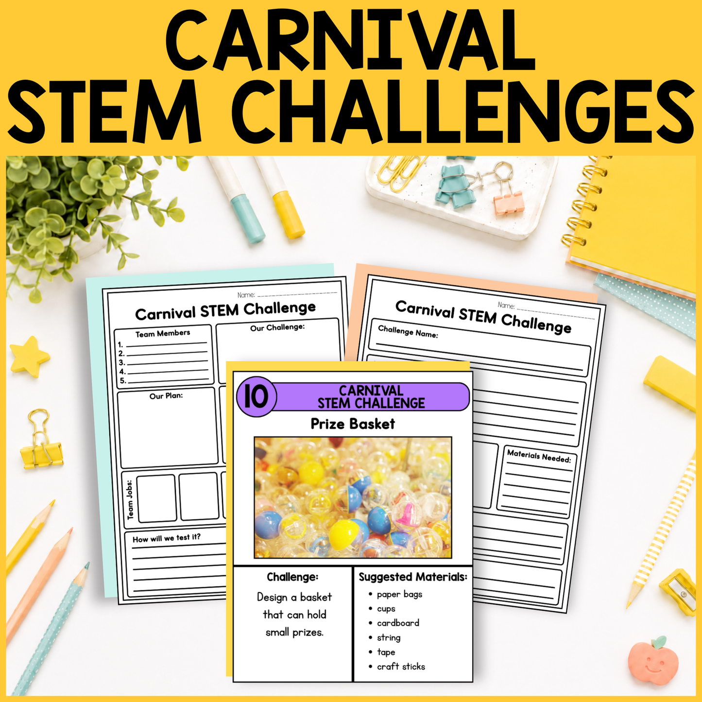 Carnival STEM Challenges
