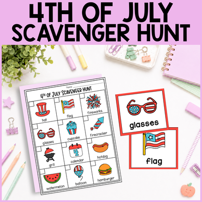 4th of July Scavenger Hunt