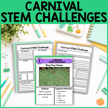 Carnival STEM Challenges