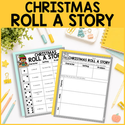 Christmas Roll a Story