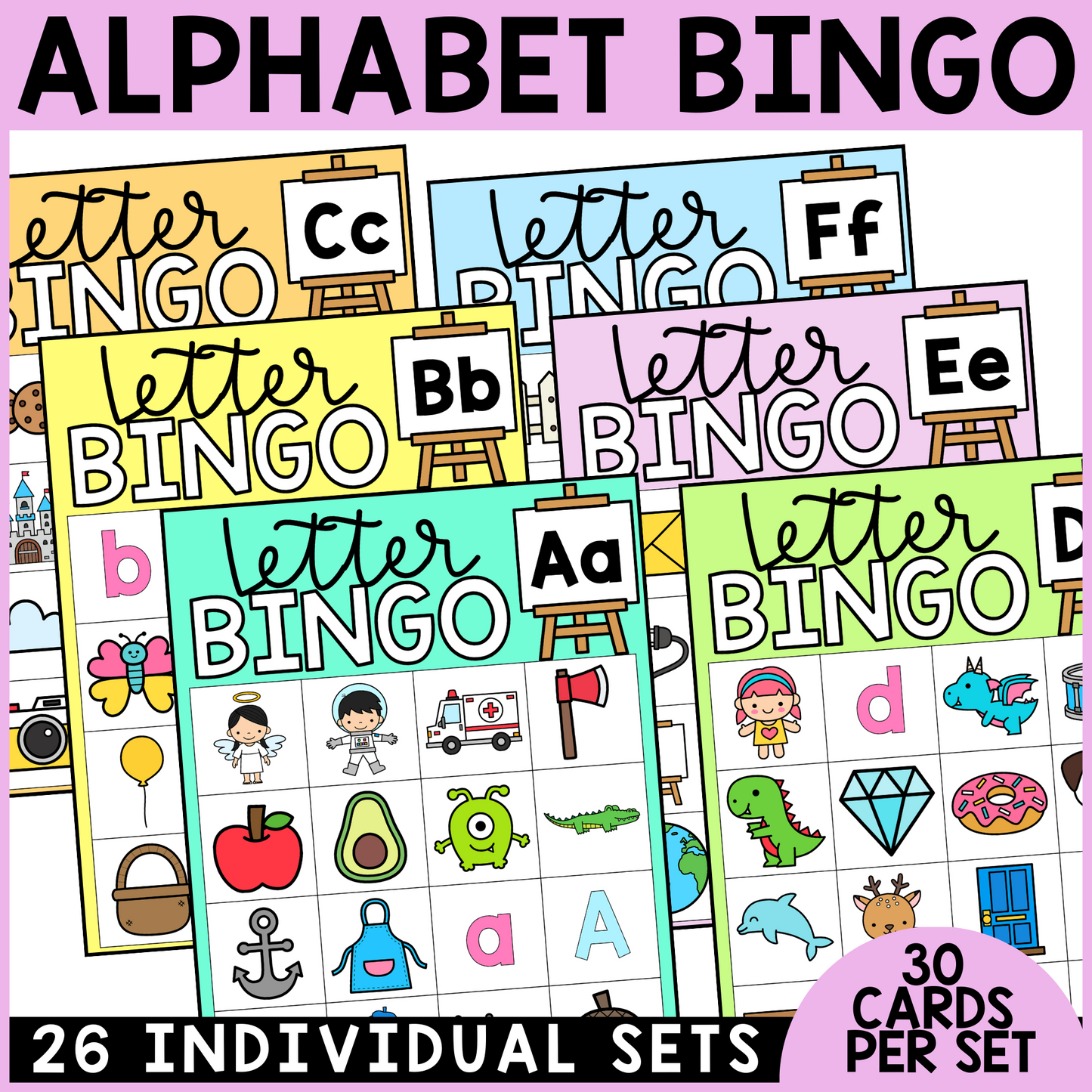Alphabet Bingo Bundle