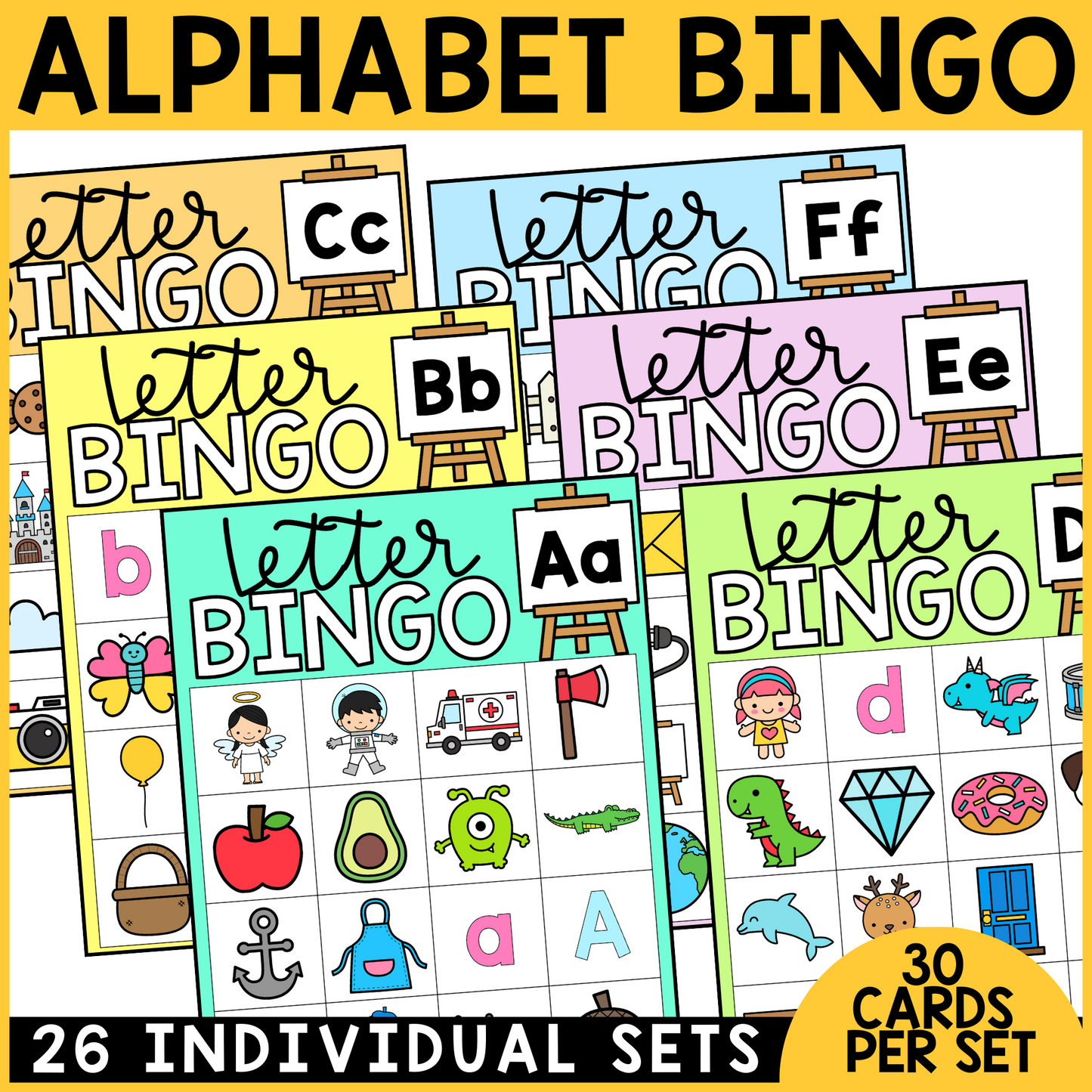 Alphabet Bingo Bundle