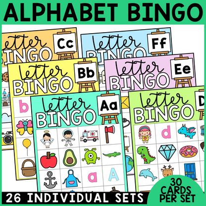 Alphabet Bingo Bundle