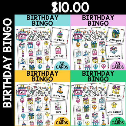Birthday Bingo