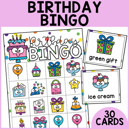 Birthday Bingo