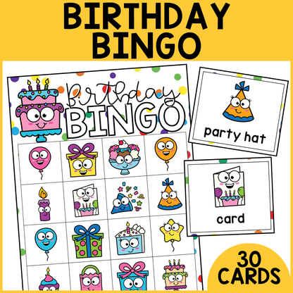Birthday Bingo