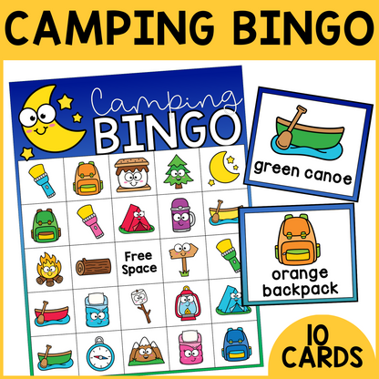 Camping Bingo