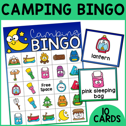 Camping Bingo