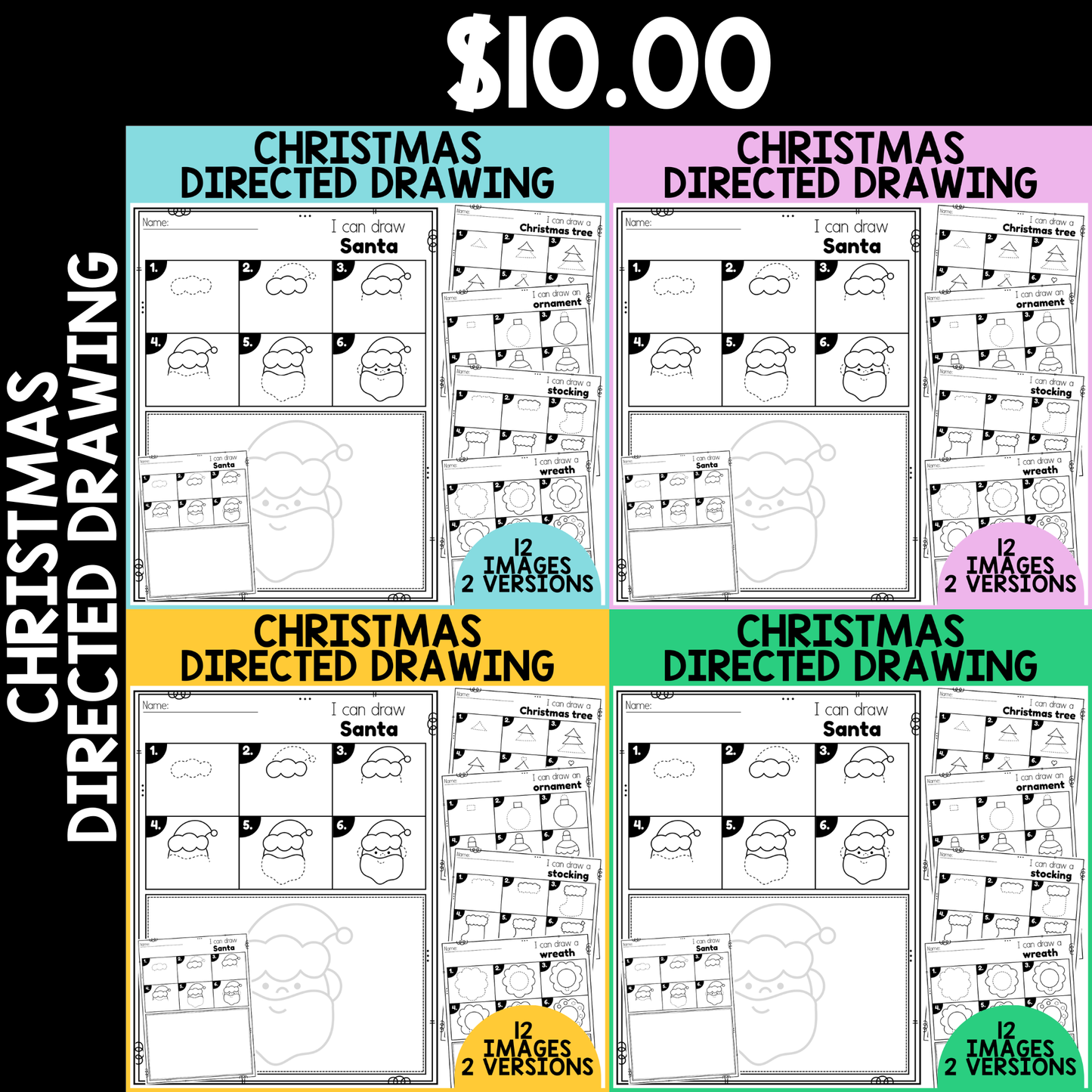 Christmas Directed Drawing