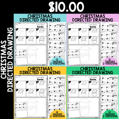 Christmas Directed Drawing