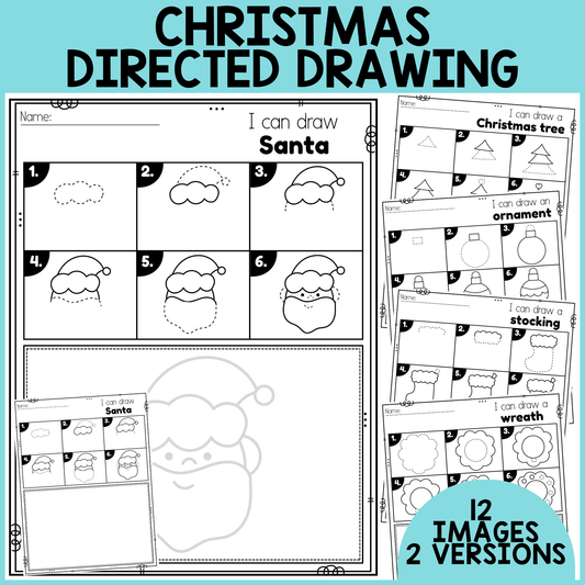 Christmas Directed Drawing