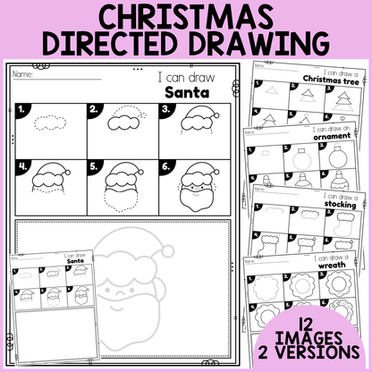 Christmas Directed Drawing