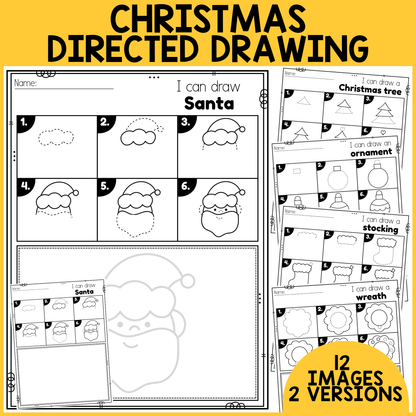 Christmas Directed Drawing