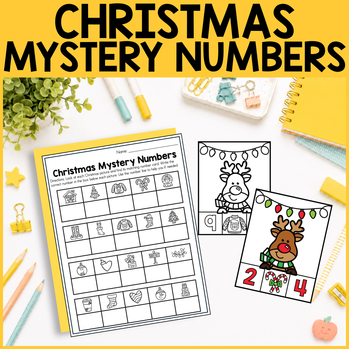 Christmas Mystery Number (1-20)