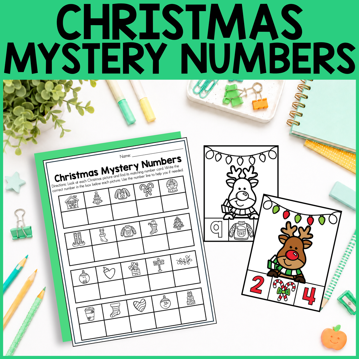 Christmas Mystery Number (1-20)