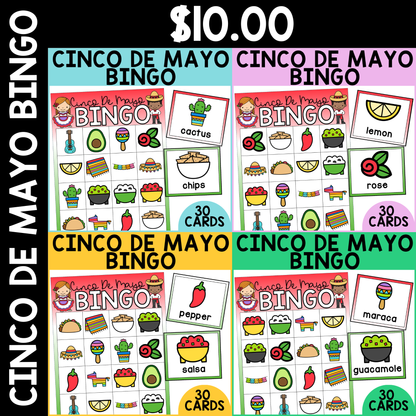 Cinco De Mayo Bingo