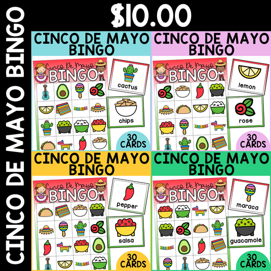 Cinco De Mayo Bingo