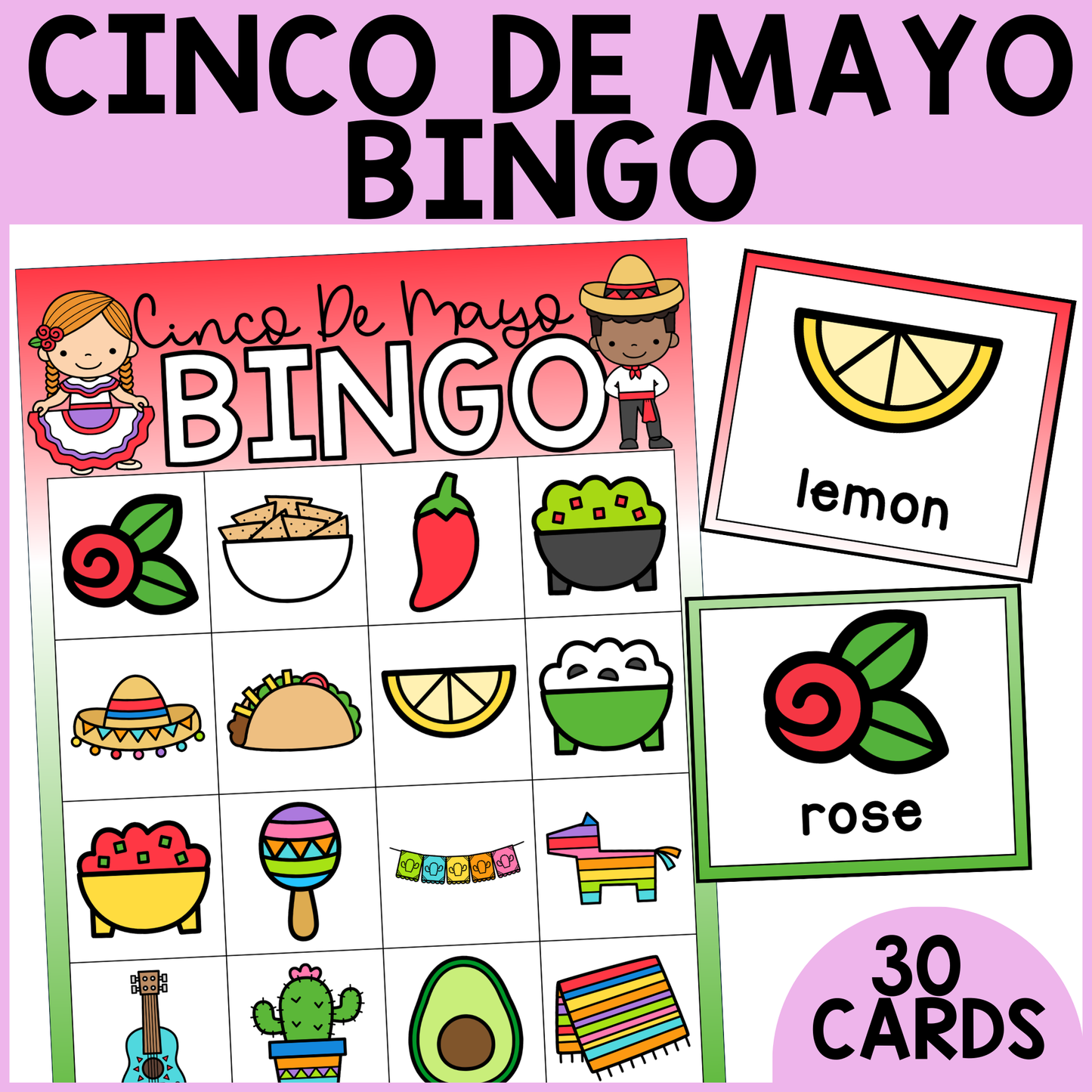 Cinco De Mayo Bingo