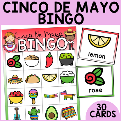 Cinco De Mayo Bingo